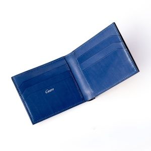 Cicero Men Leather Wallet Hand Stitch Calf Leather